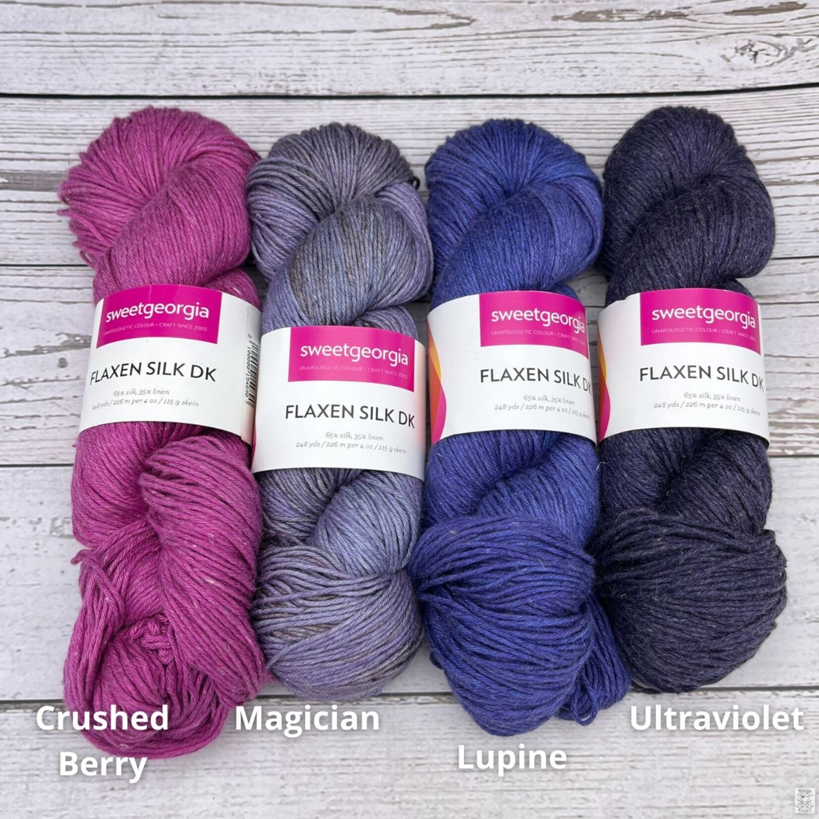 Sweet Georgia Yarns Sweet Georgia Flaxen Silk DK