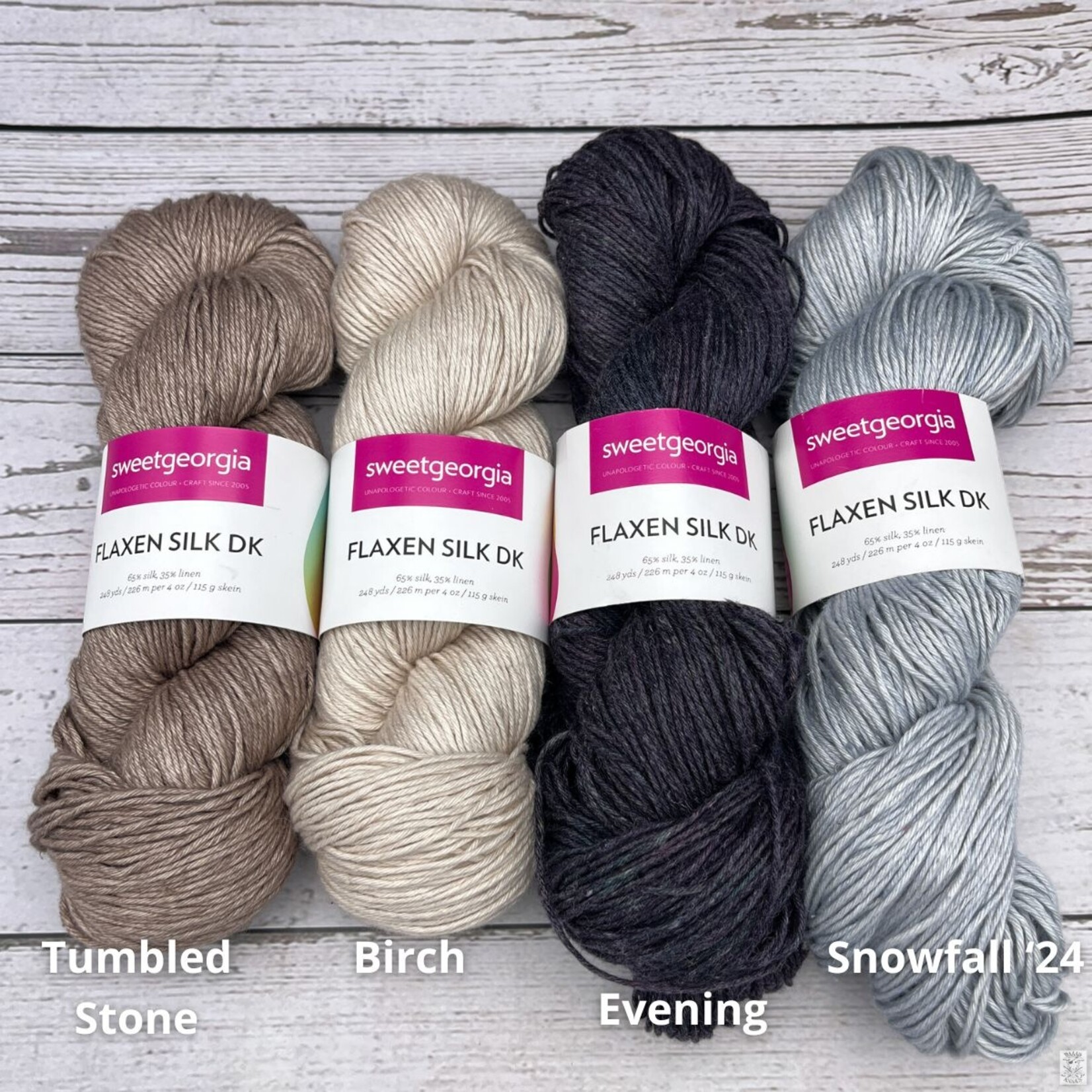 Sweet Georgia Yarns Sweet Georgia Flaxen Silk DK