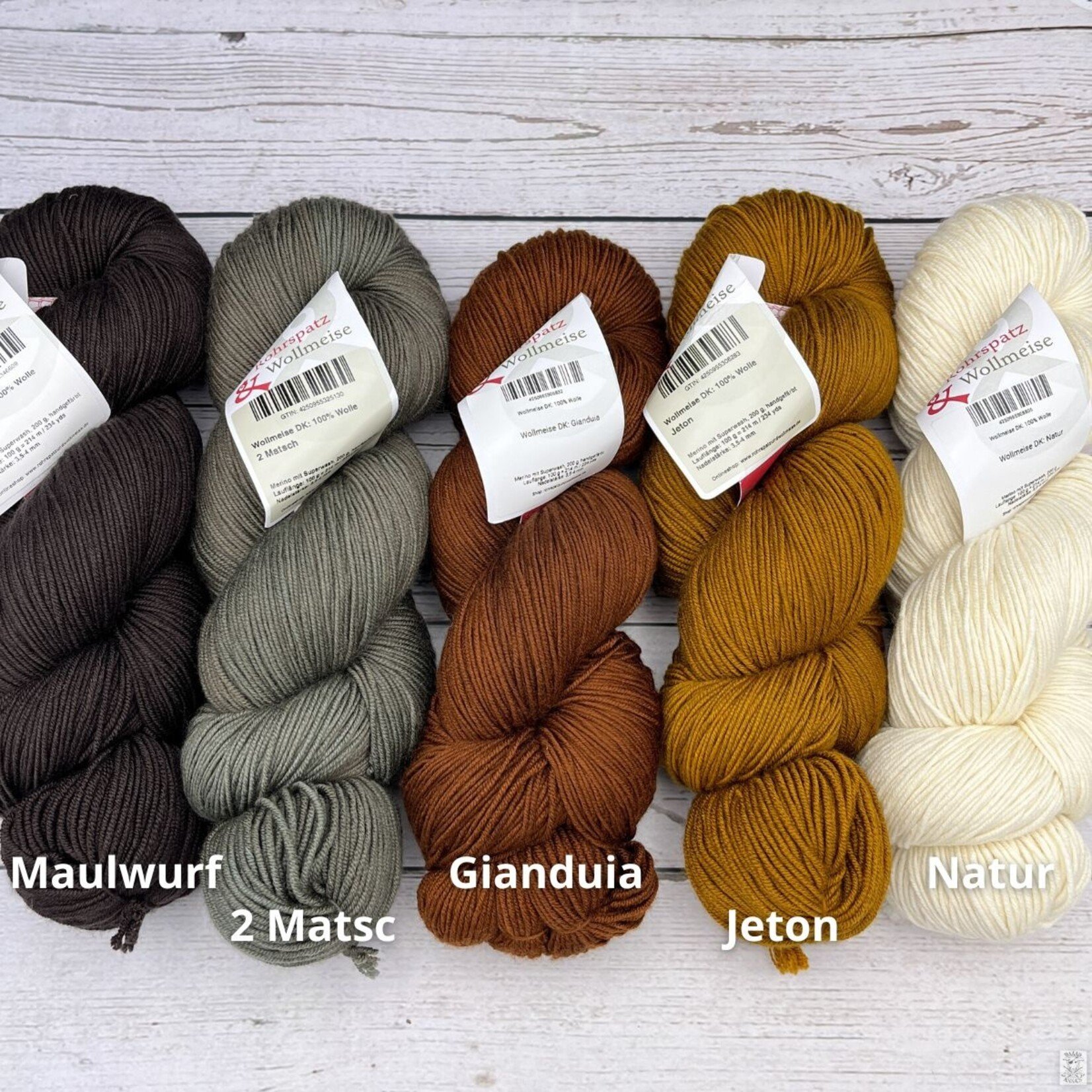 Rohrspatz & Wollmeise Wollmeise DK Solid