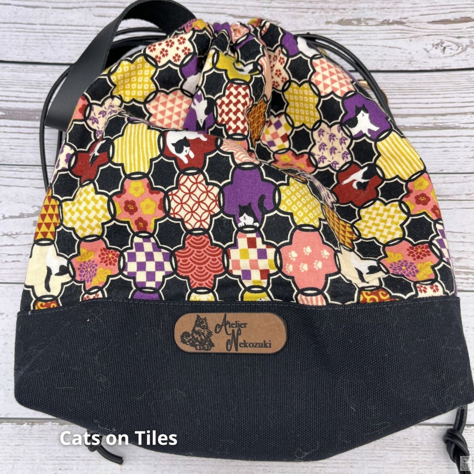 Atelier Nekozuki Atelier Nekozuki Kato Drawstring Bag