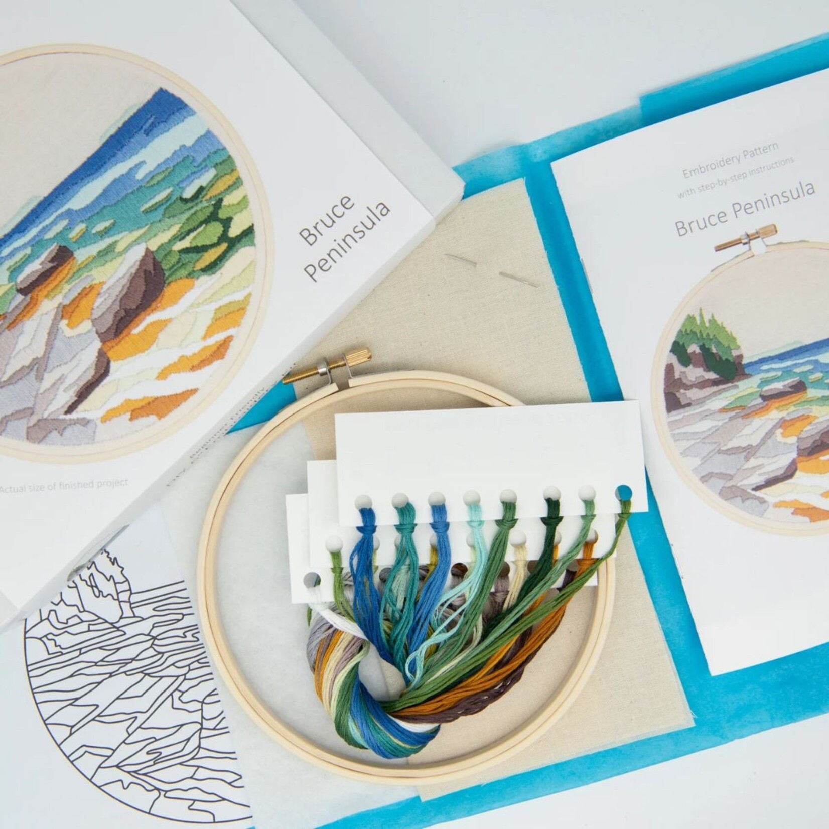 Angiels Art Angiels Art Embroidery Kit: Ontario