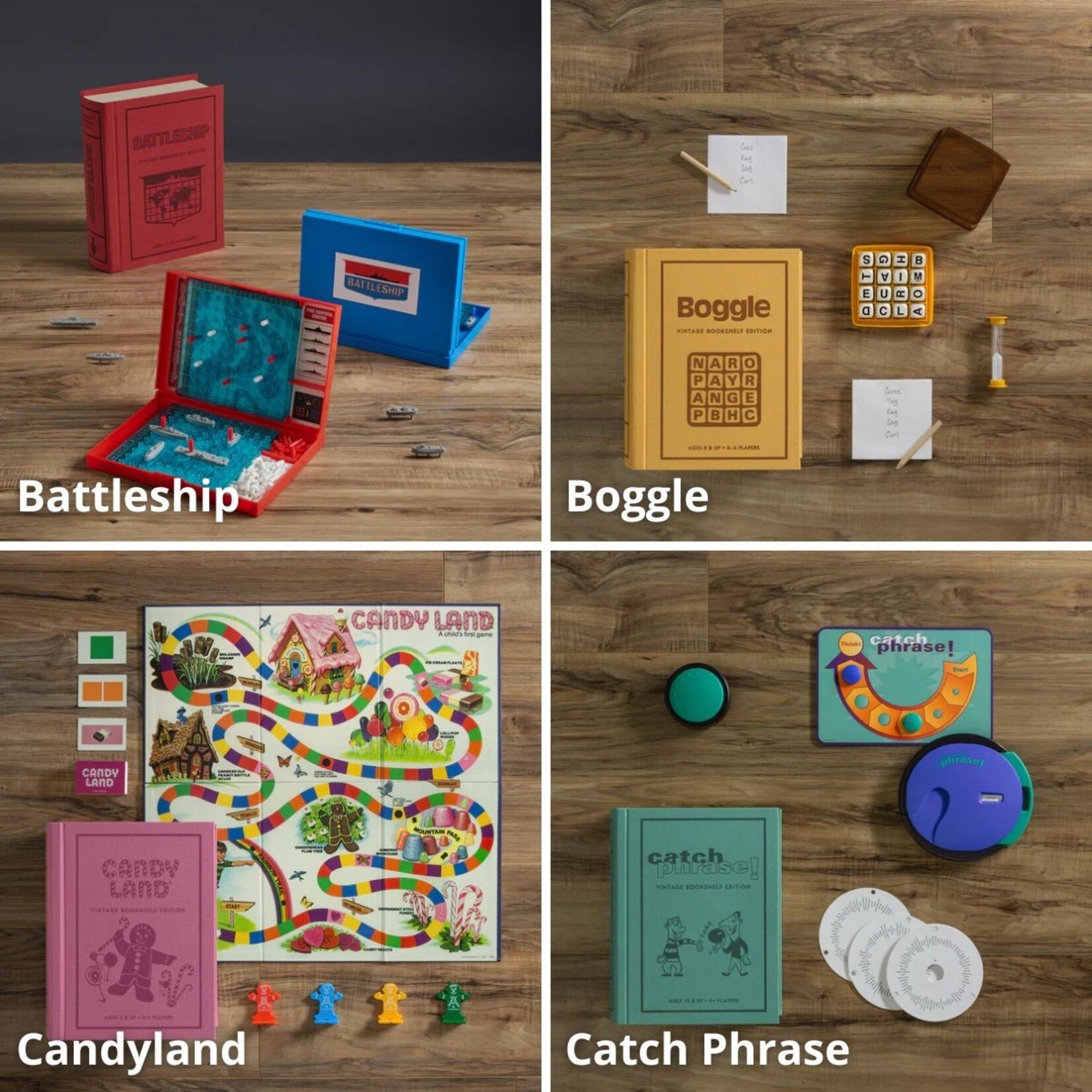 WS Game Company Vintage Bookshelf Board Game