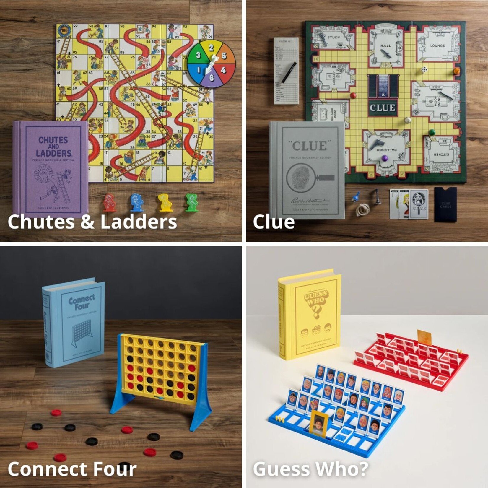 WS Game Company Vintage Bookshelf Board Game