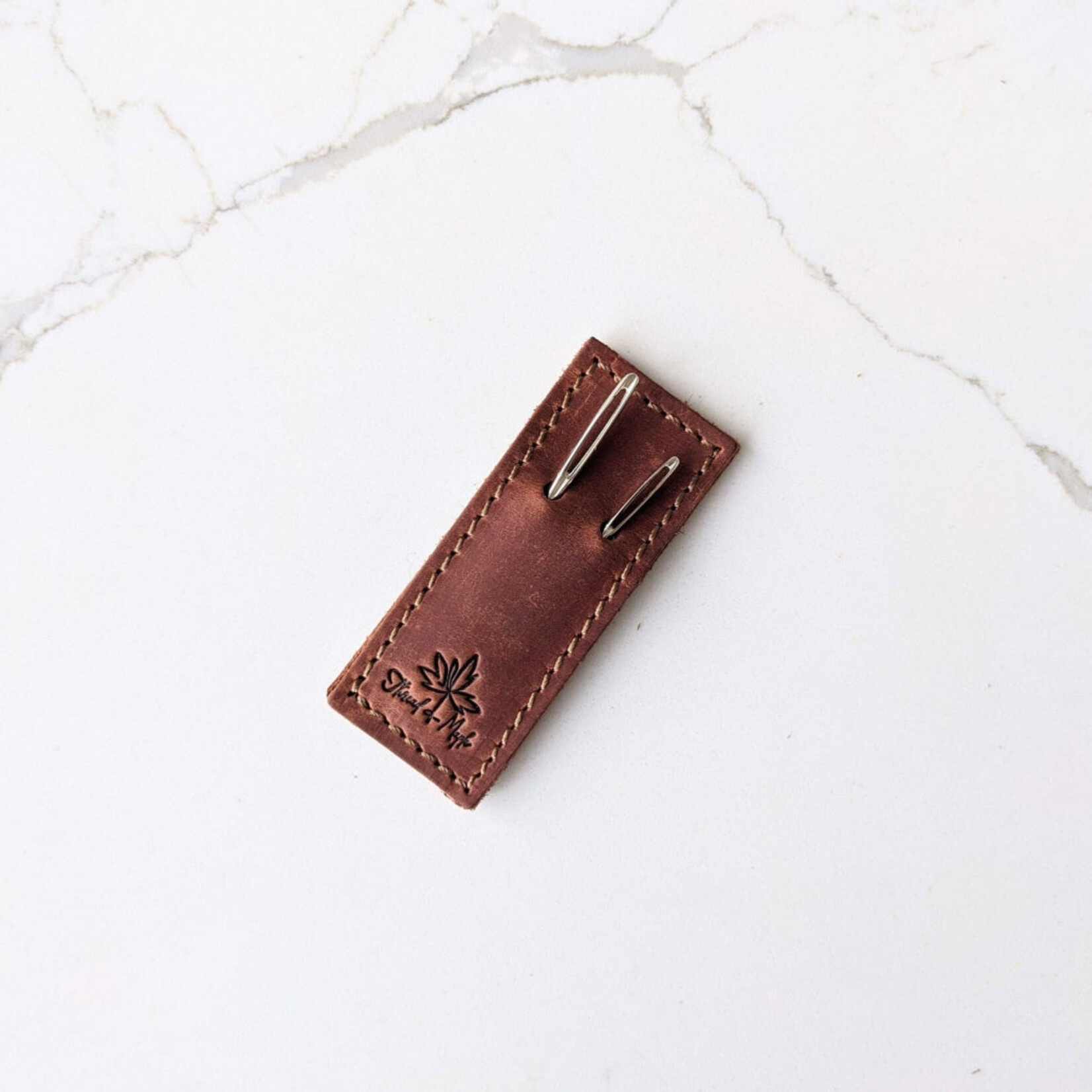 Thread & Maple Thread & Maple Leather Tapestry Needle Slip