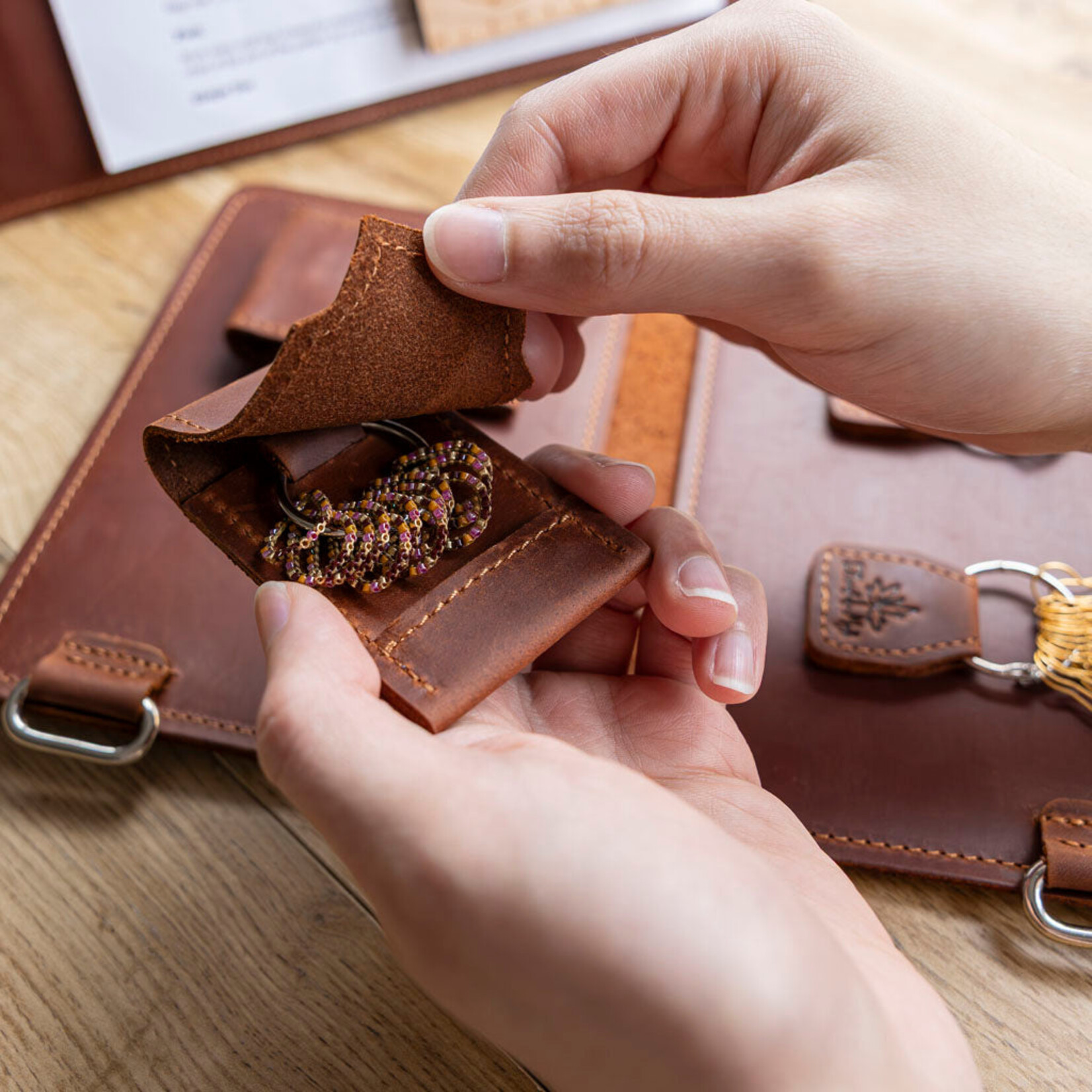 Thread & Maple Thread & Maple Leather Matchlet