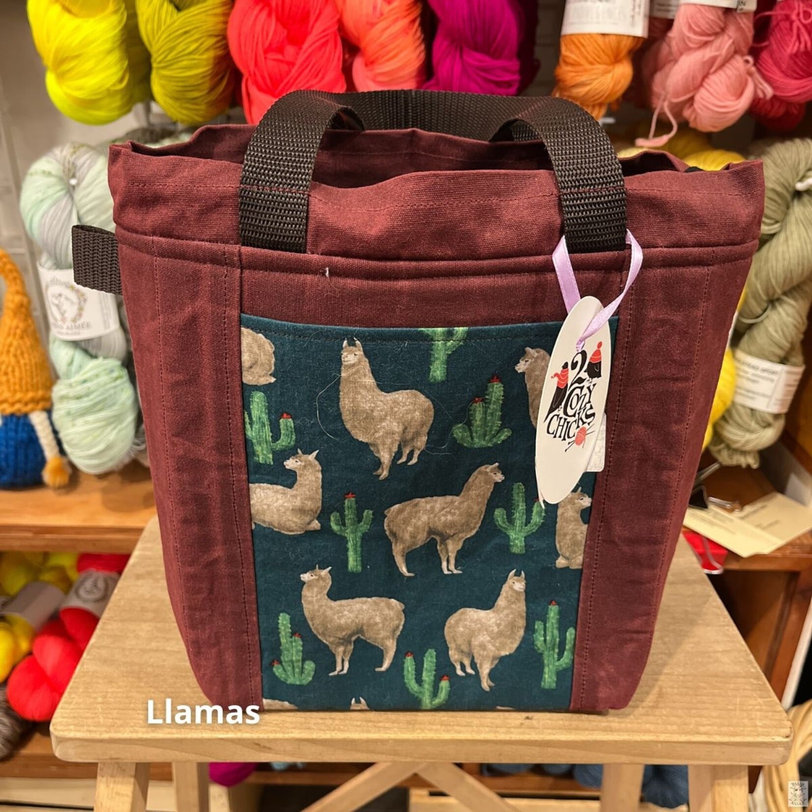 2CozyChicks 2CozyChicks  Waxed Canvas Mini Adventure Bag