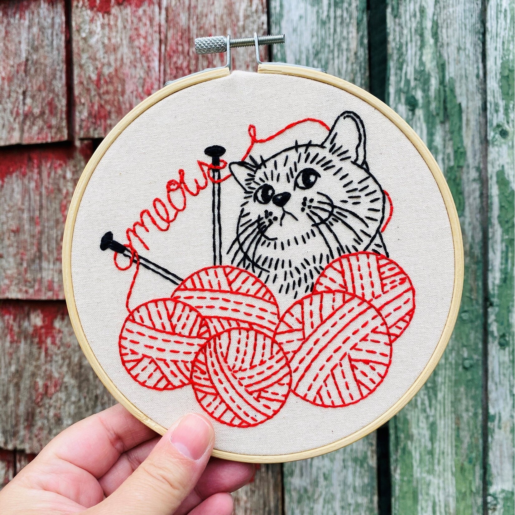 Hook, Line and Tinker Hook, Line and Tinker Embroidery Kit