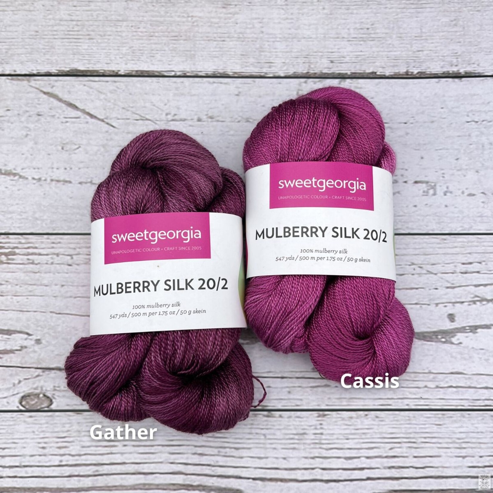 Sweet Georgia Yarns Sweet Georgia Mulberry Silk 20/2