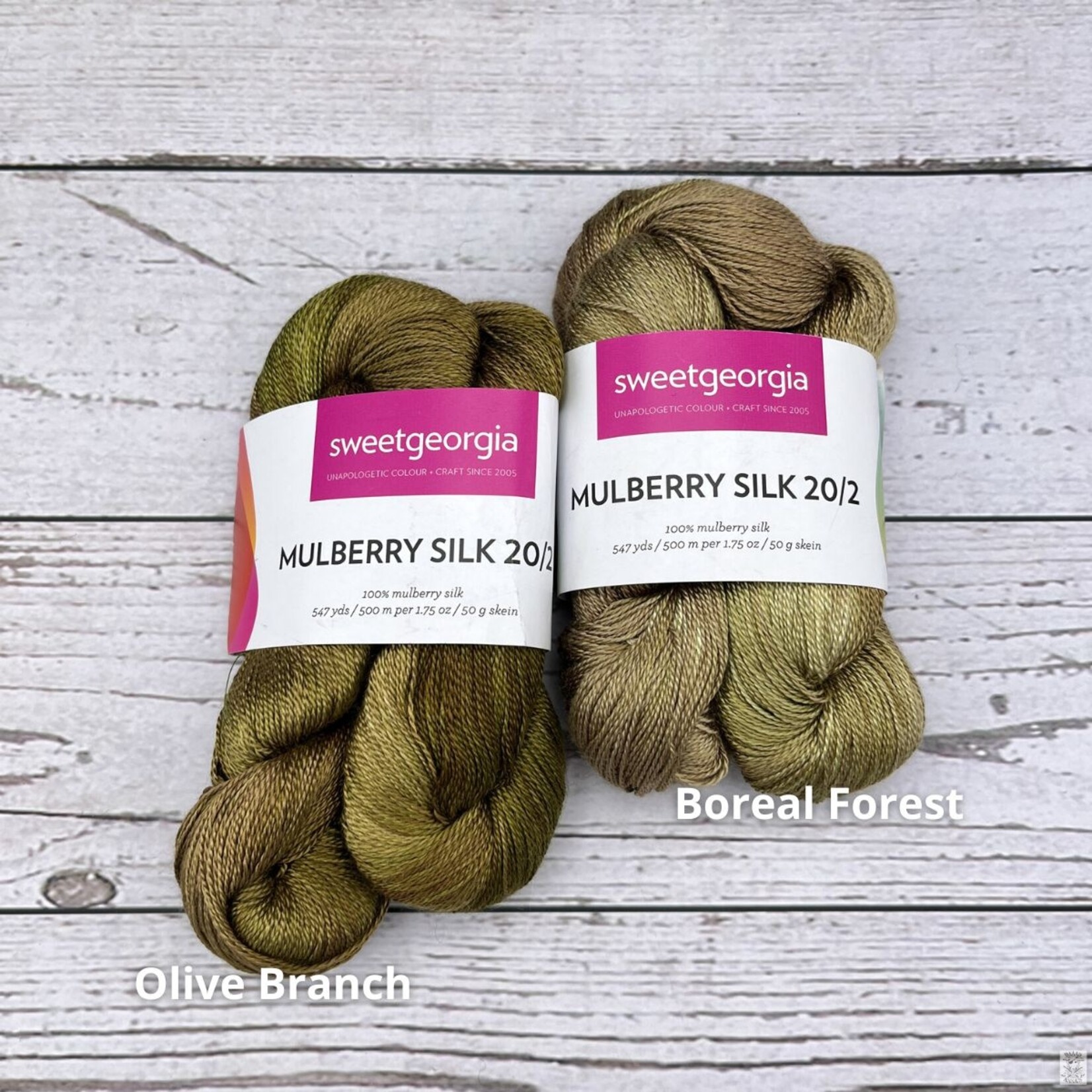 Sweet Georgia Yarns Sweet Georgia Mulberry Silk 20/2