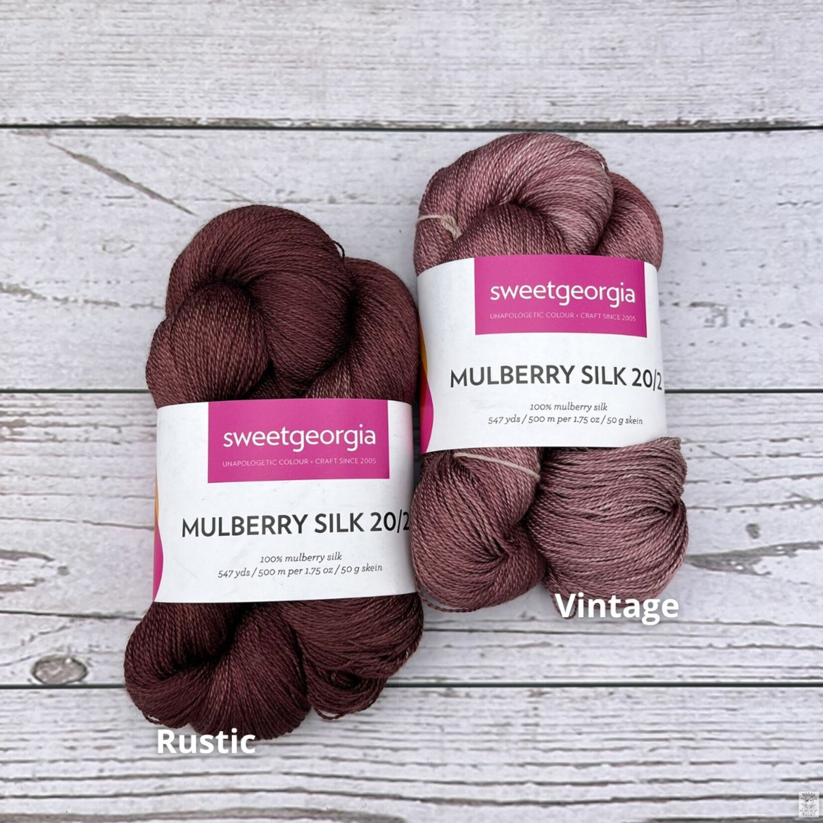 Sweet Georgia Yarns Sweet Georgia Mulberry Silk 20/2
