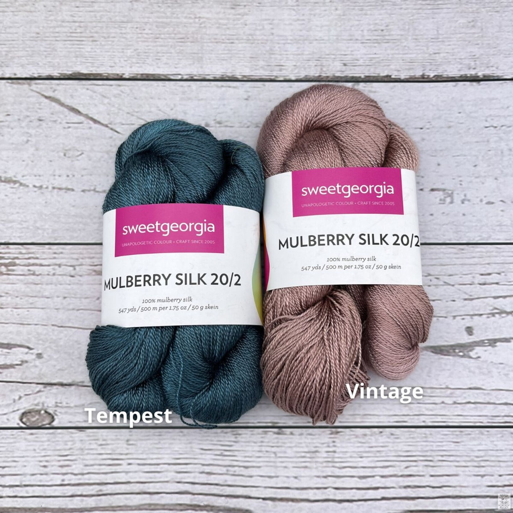 Sweet Georgia Yarns Sweet Georgia Mulberry Silk 20/2
