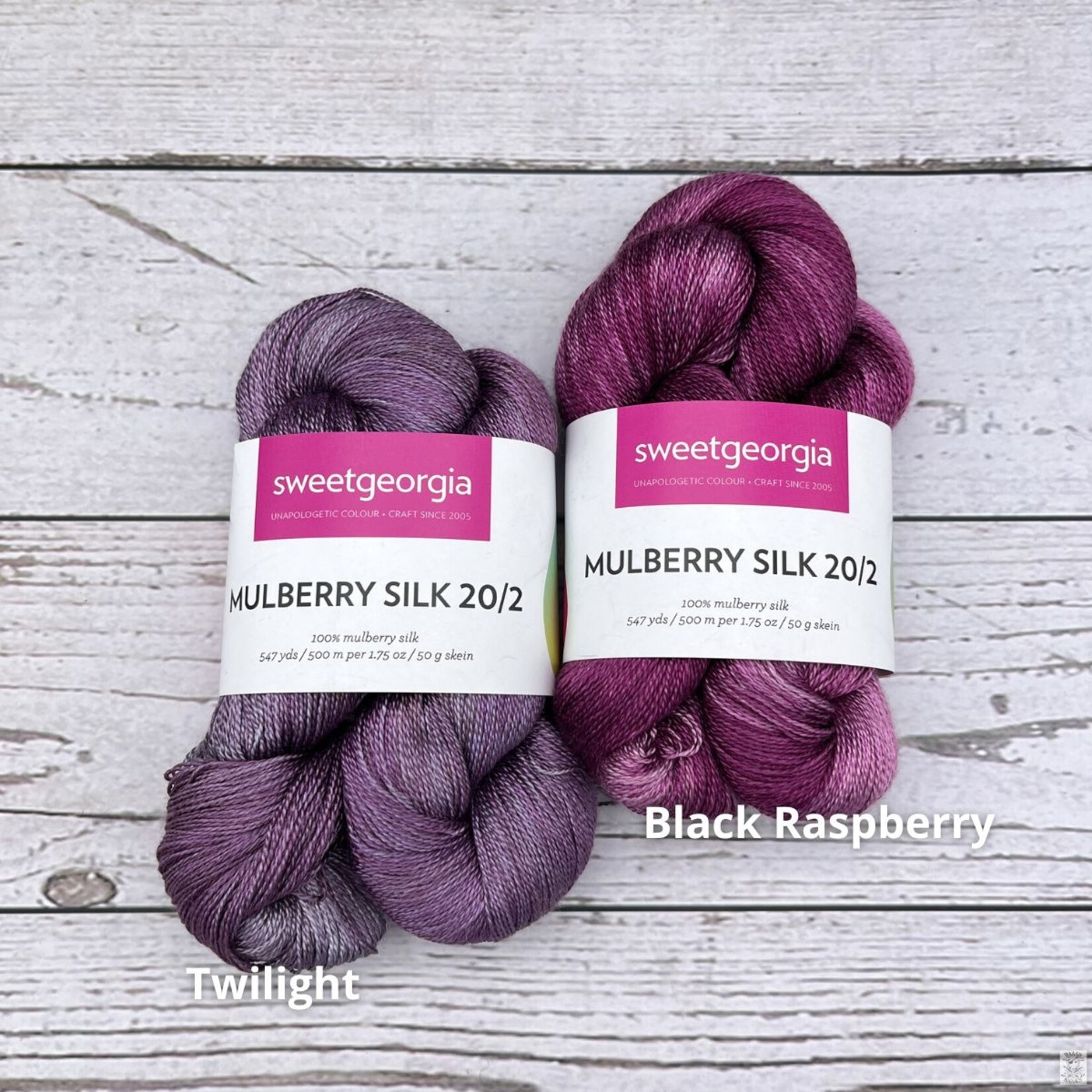 Sweet Georgia Yarns Sweet Georgia Mulberry Silk 20/2