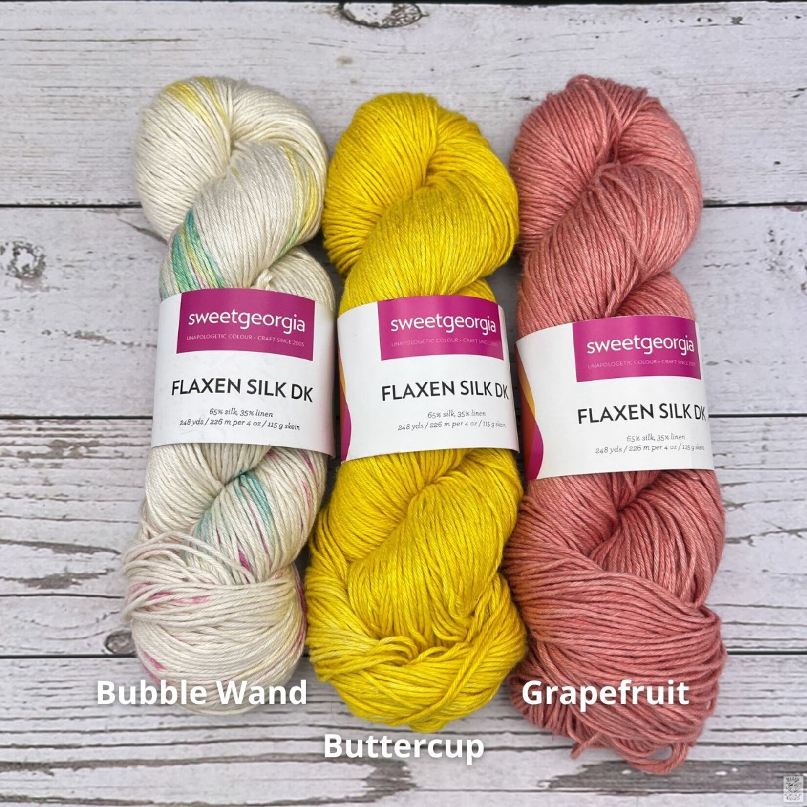 Sweet Georgia Yarns Sweet Georgia Flaxen Silk DK