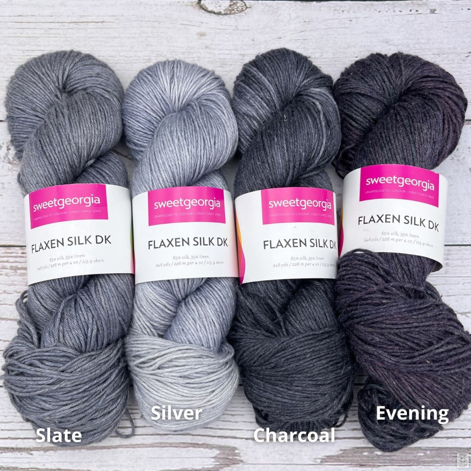 Sweet Georgia Yarns Sweet Georgia Flaxen Silk DK