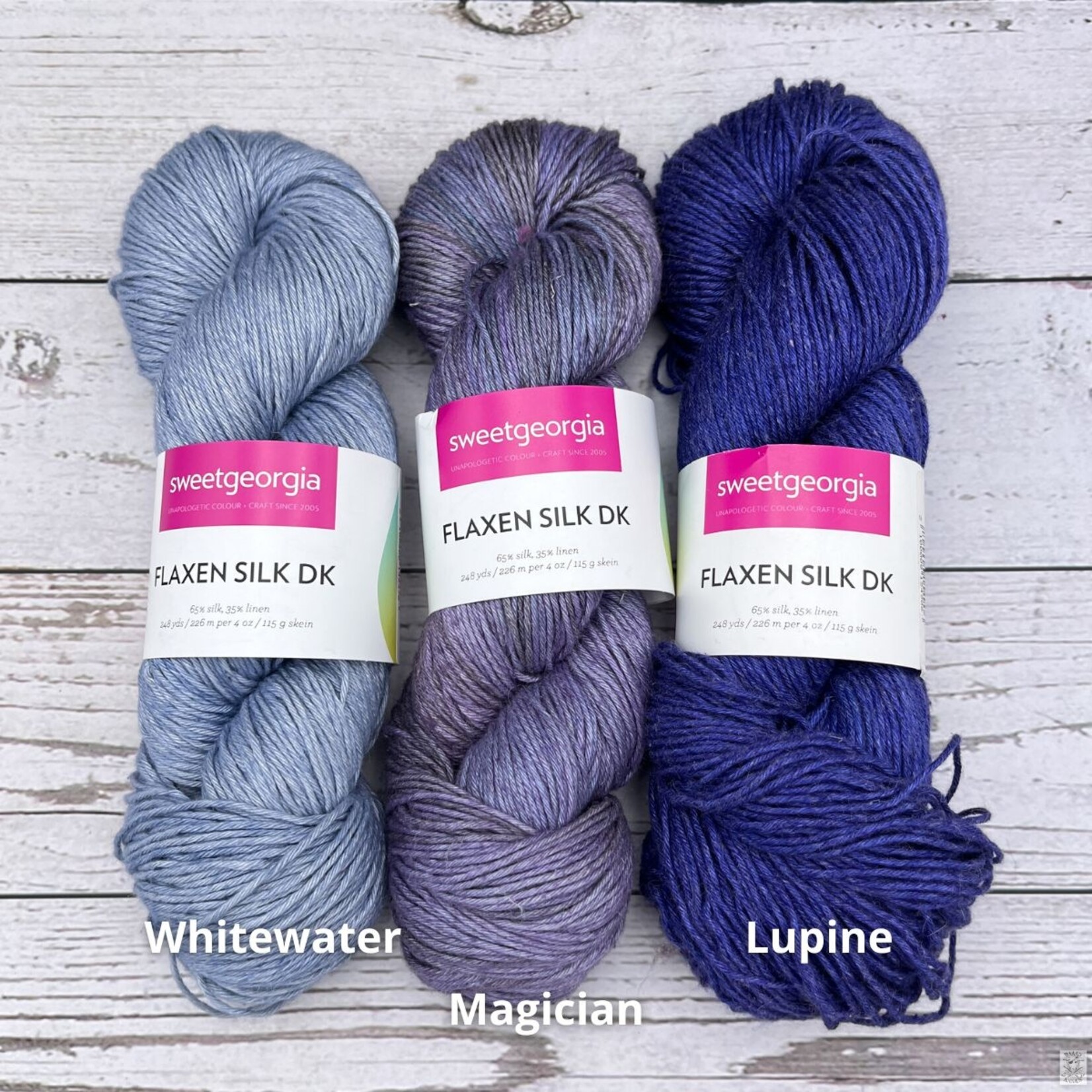 Sweet Georgia Yarns Sweet Georgia Flaxen Silk DK