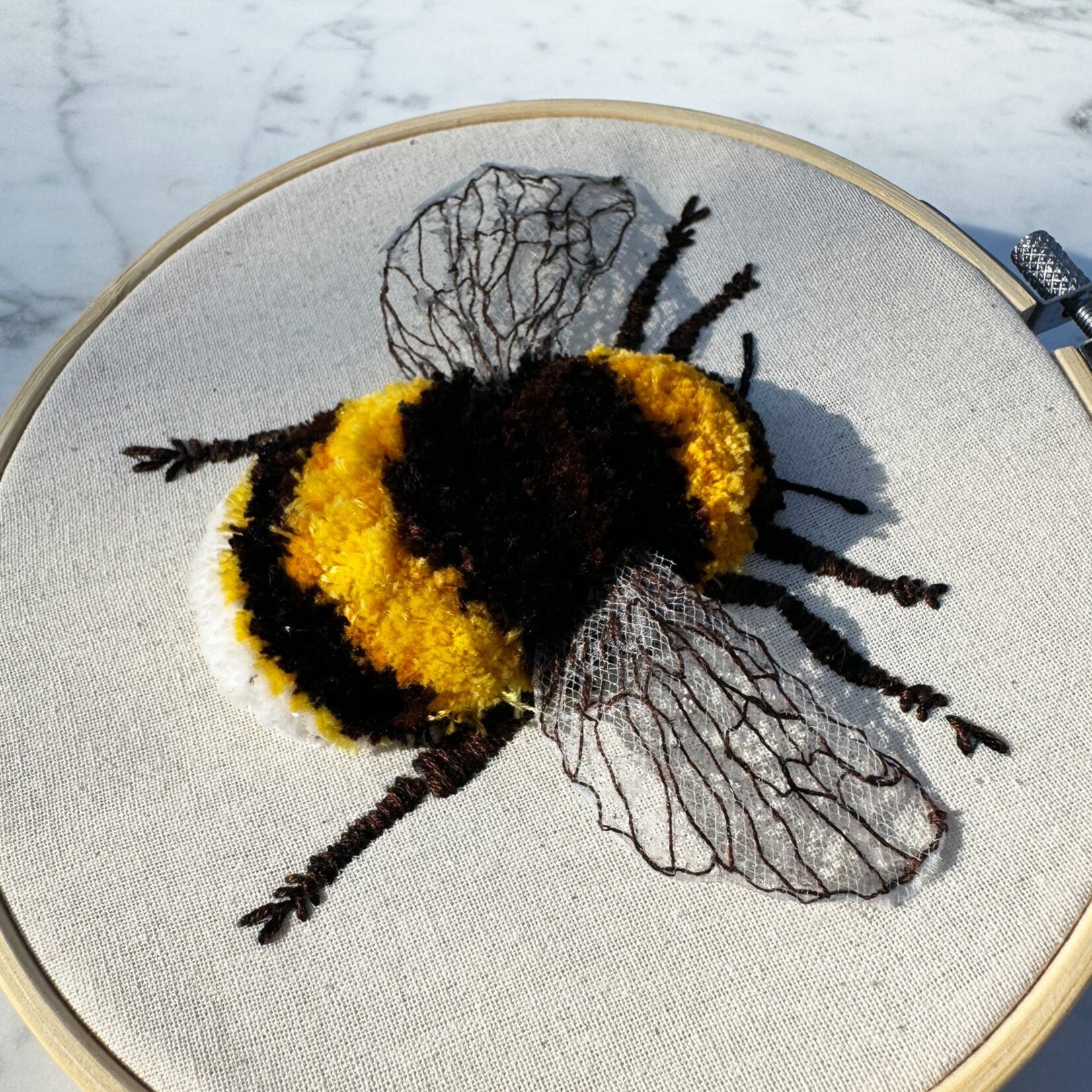 The Bumble Bee Embroidery Kit