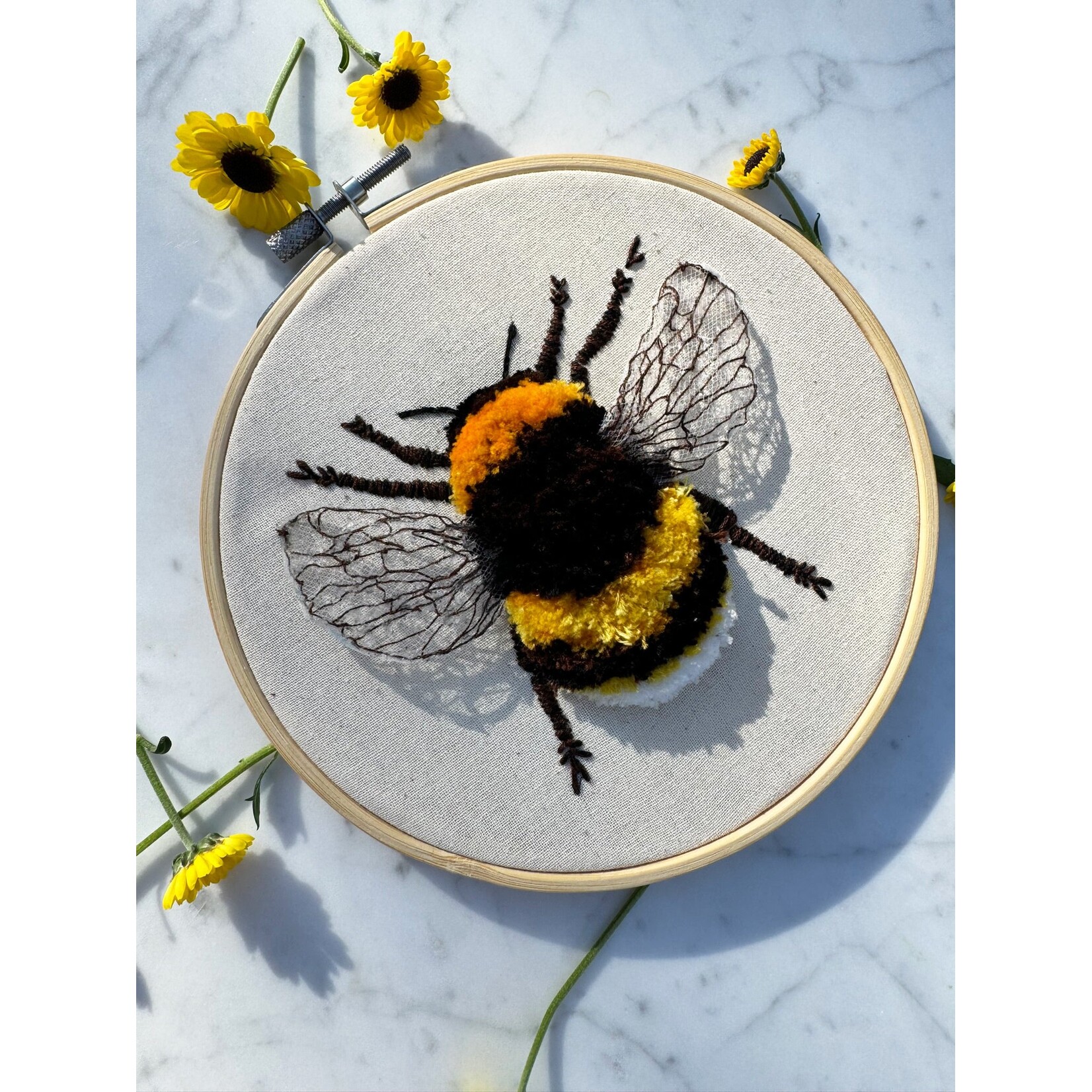 The Bumble Bee Embroidery Kit
