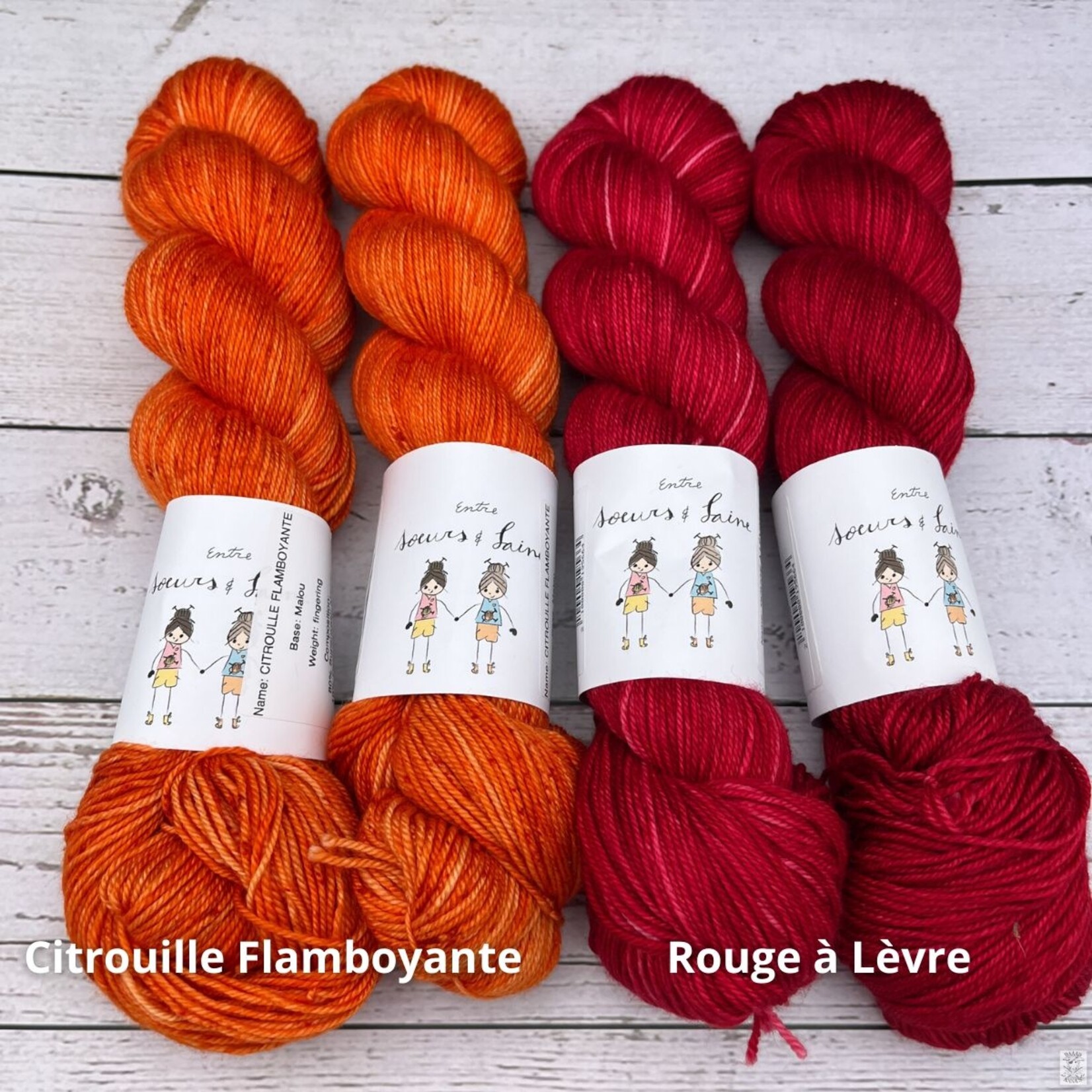 Entre Soeurs & Laine Entre Soeurs & Laine Malou Fingering