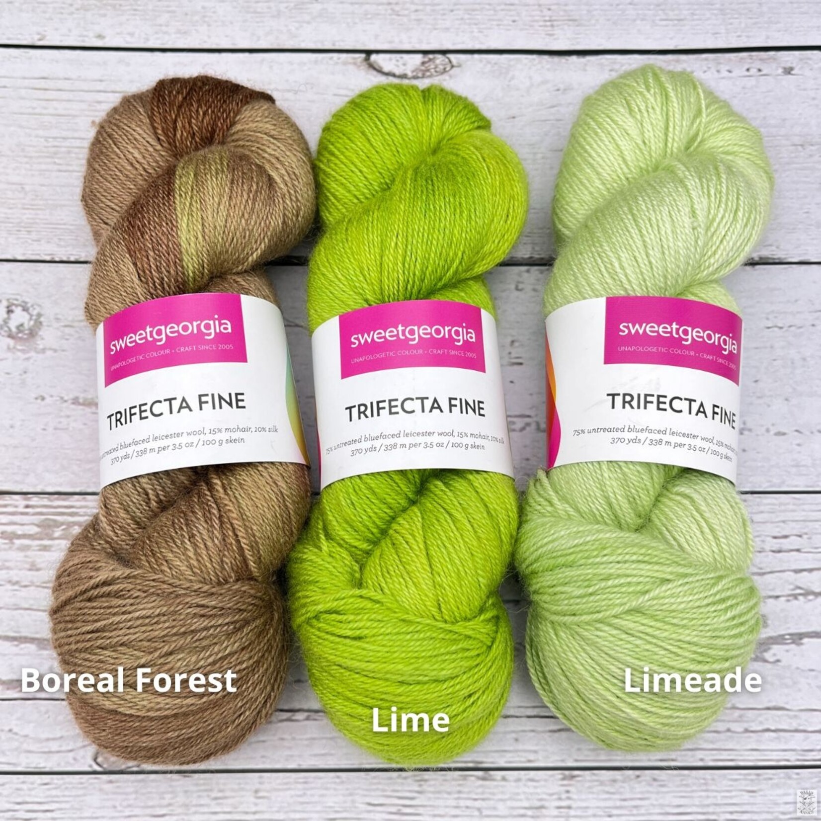 Sweet Georgia Yarns Sweet Georgia Trifecta Fine