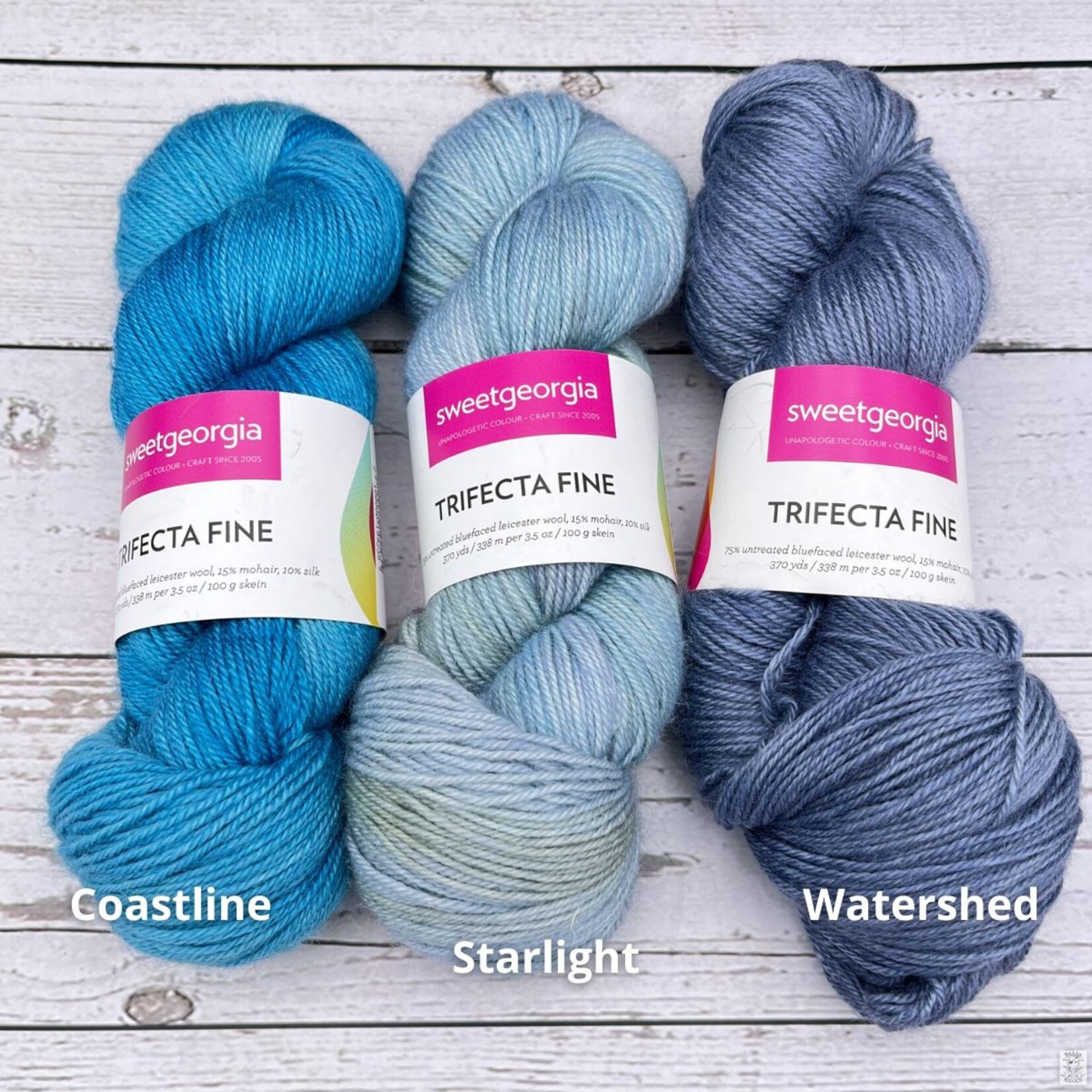 Sweet Georgia Yarns Sweet Georgia Trifecta Fine