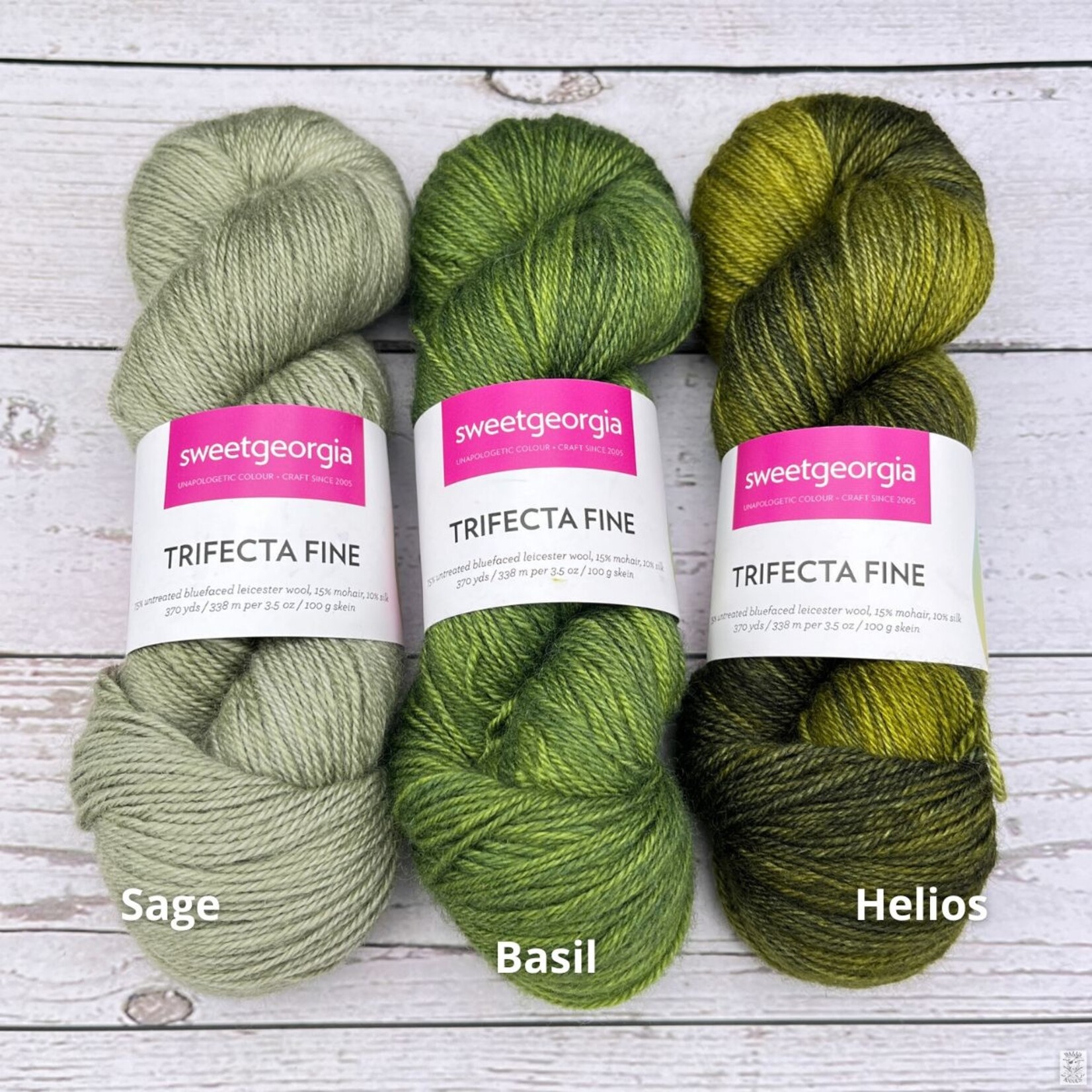 Sweet Georgia Yarns Sweet Georgia Trifecta Fine