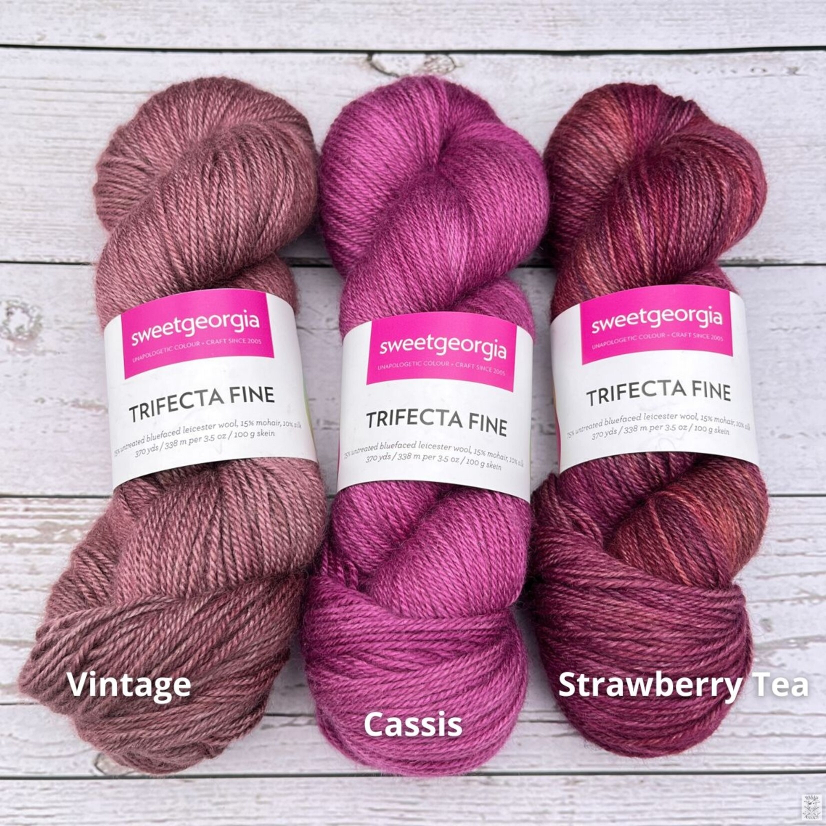 Sweet Georgia Yarns Sweet Georgia Trifecta Fine