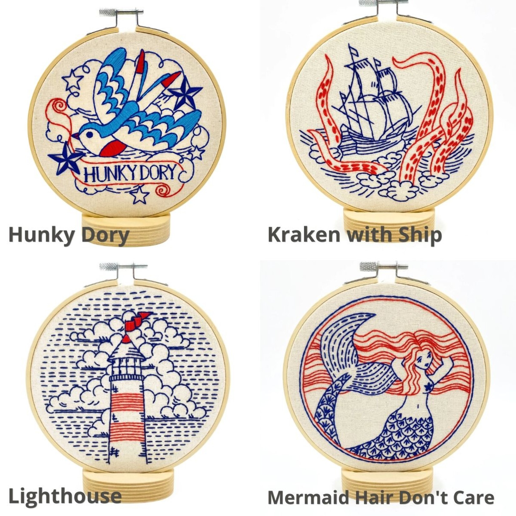 Hook, Line and Tinker Hook, Line and Tinker Embroidery Kit