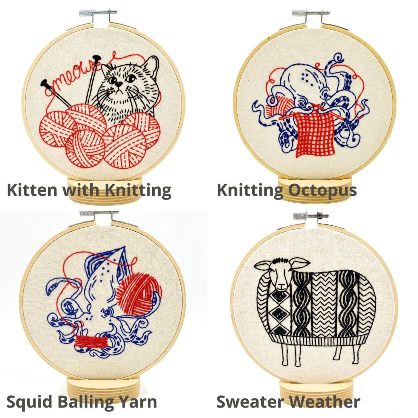 Hook, Line and Tinker Hook, Line and Tinker Embroidery Kit