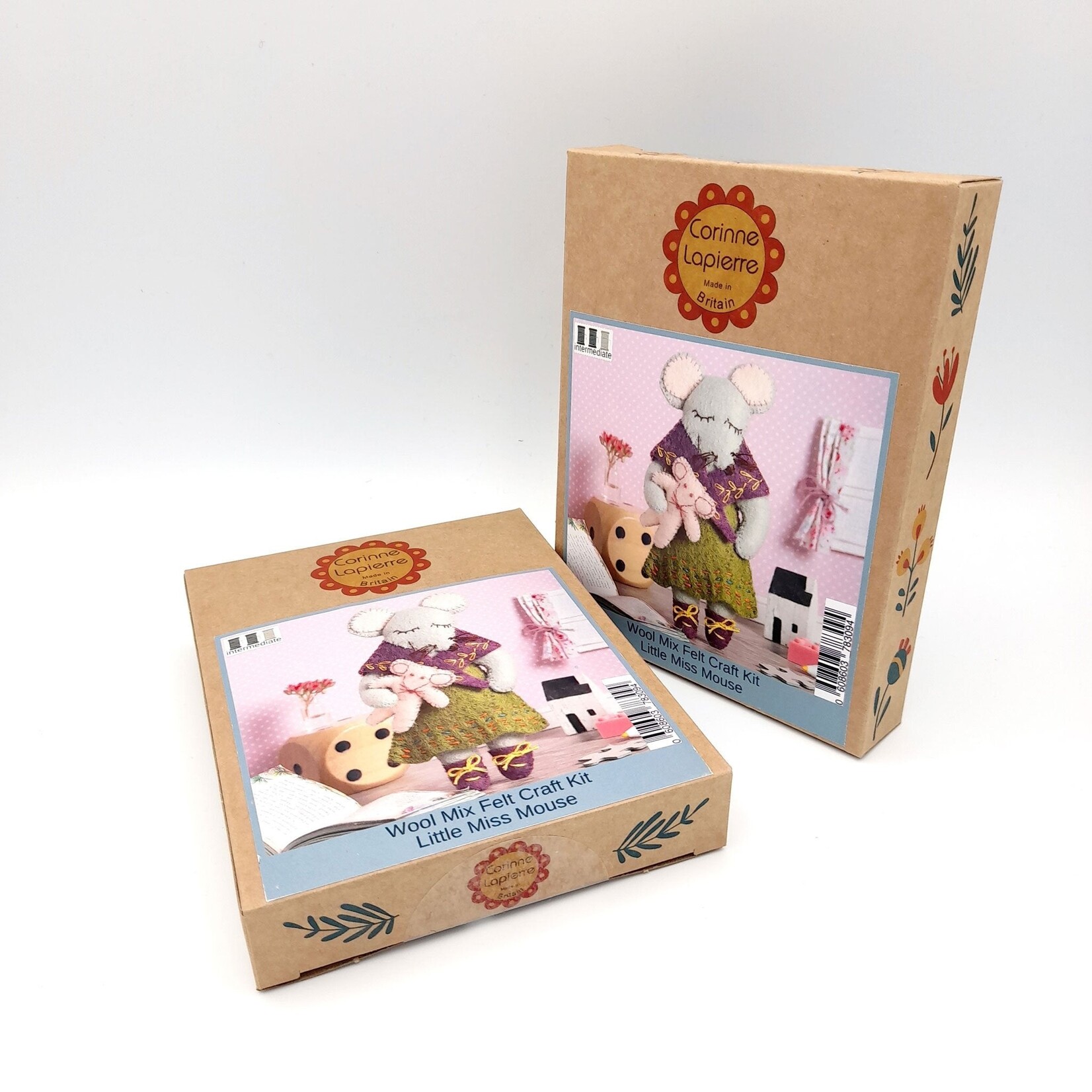 Corinne Lapierre Corinne Lapierre Mini Felt Sewing Kit Little Mouse