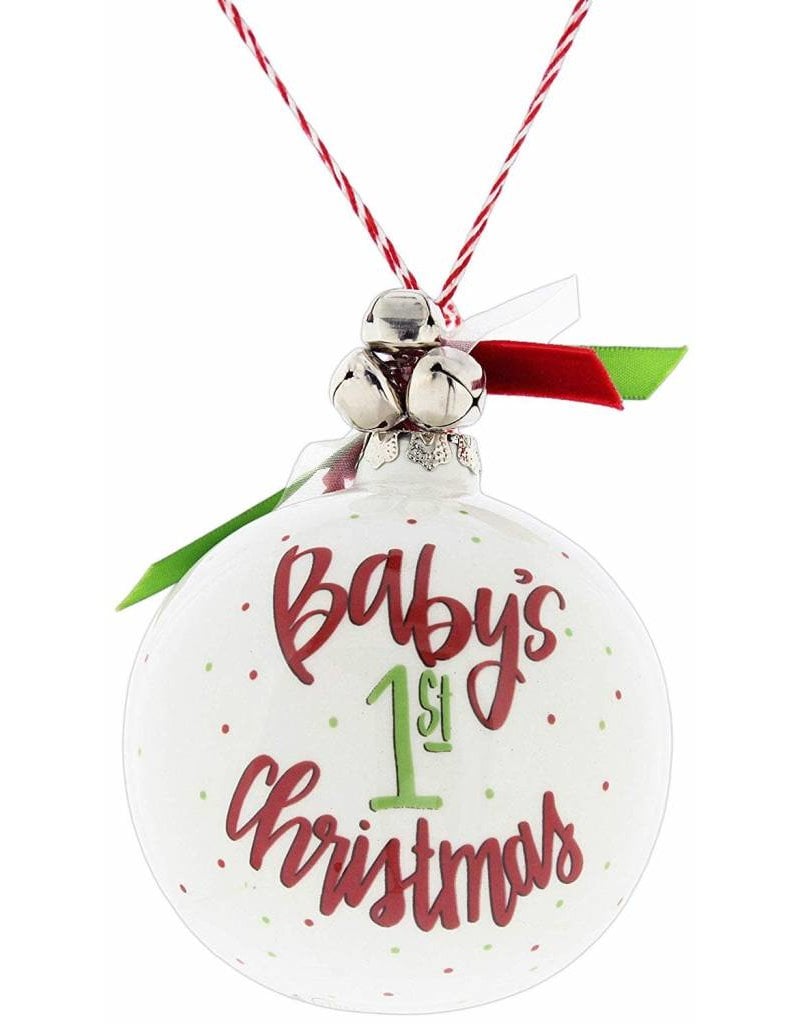 baby's 1st christmas ornament