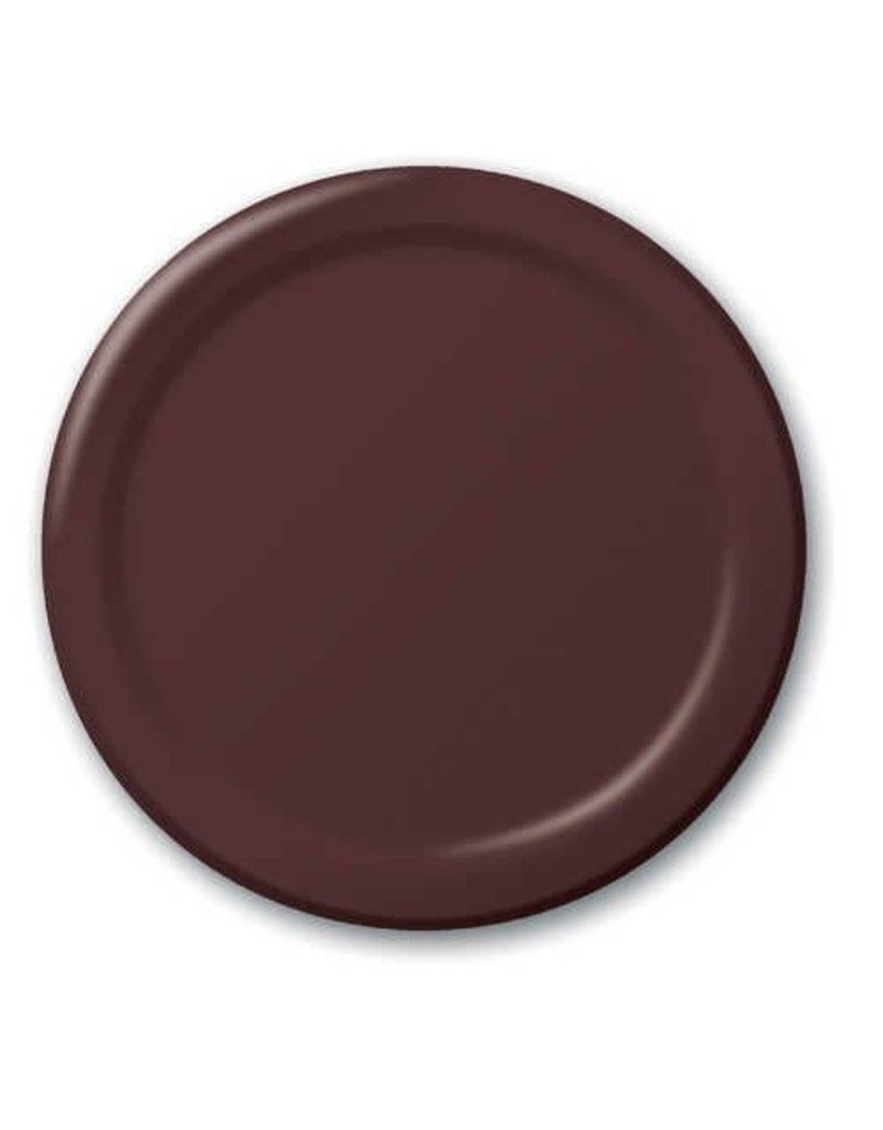 brown paper plates