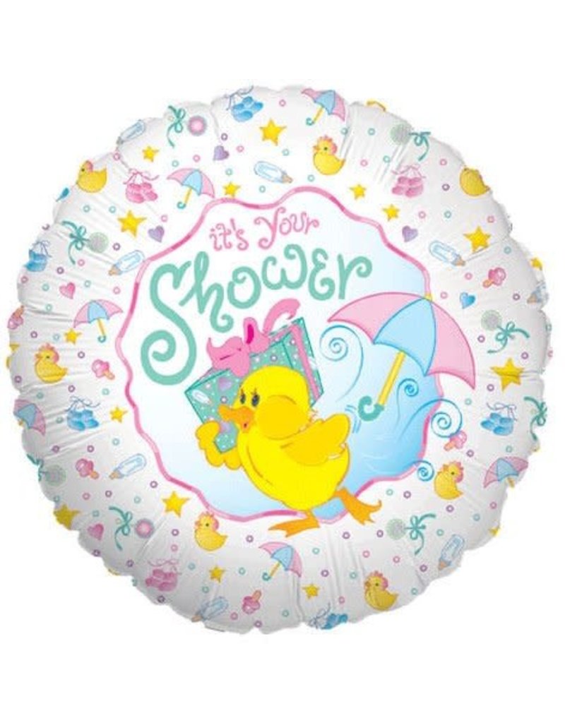 baby shower mylar balloons