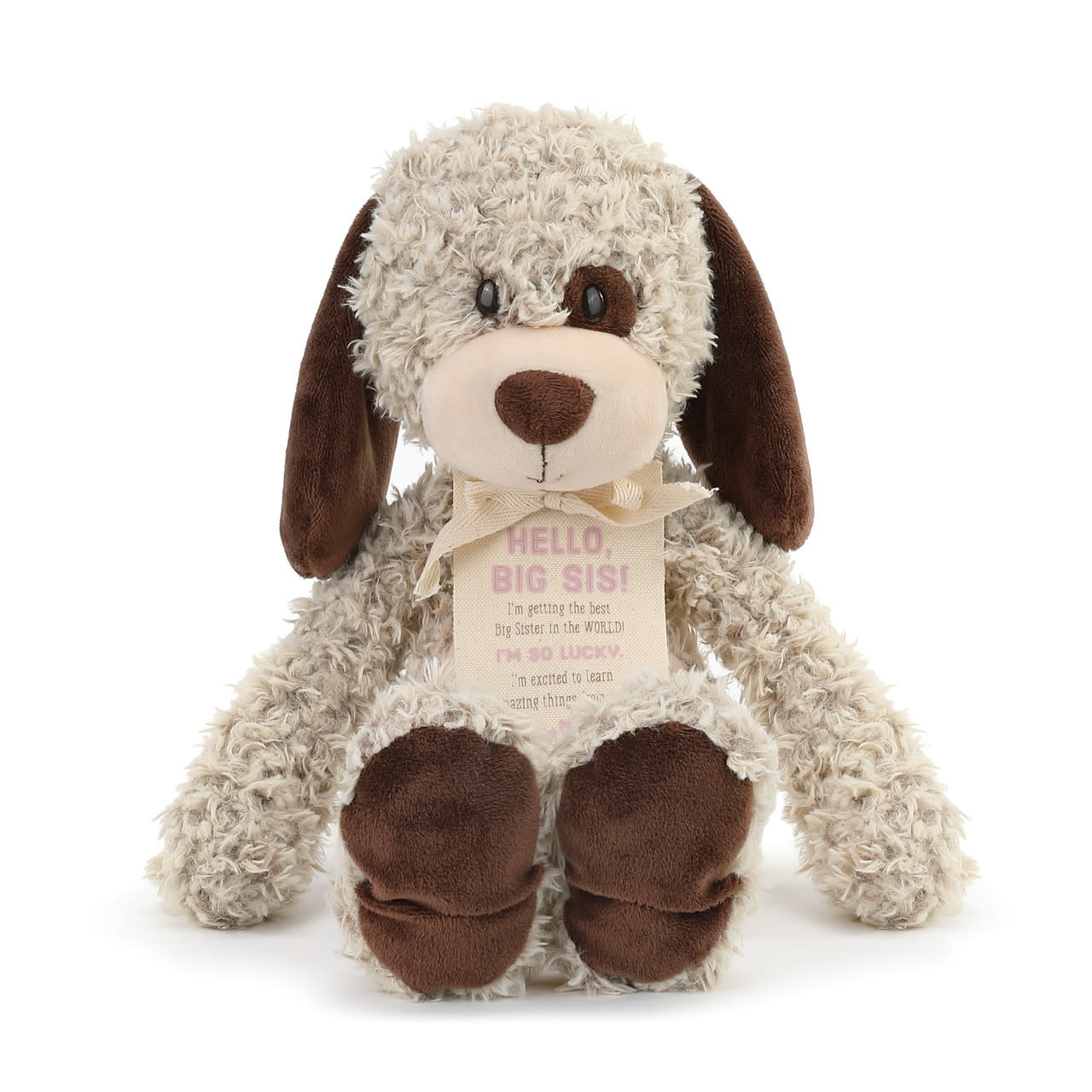 big stuffed puppy