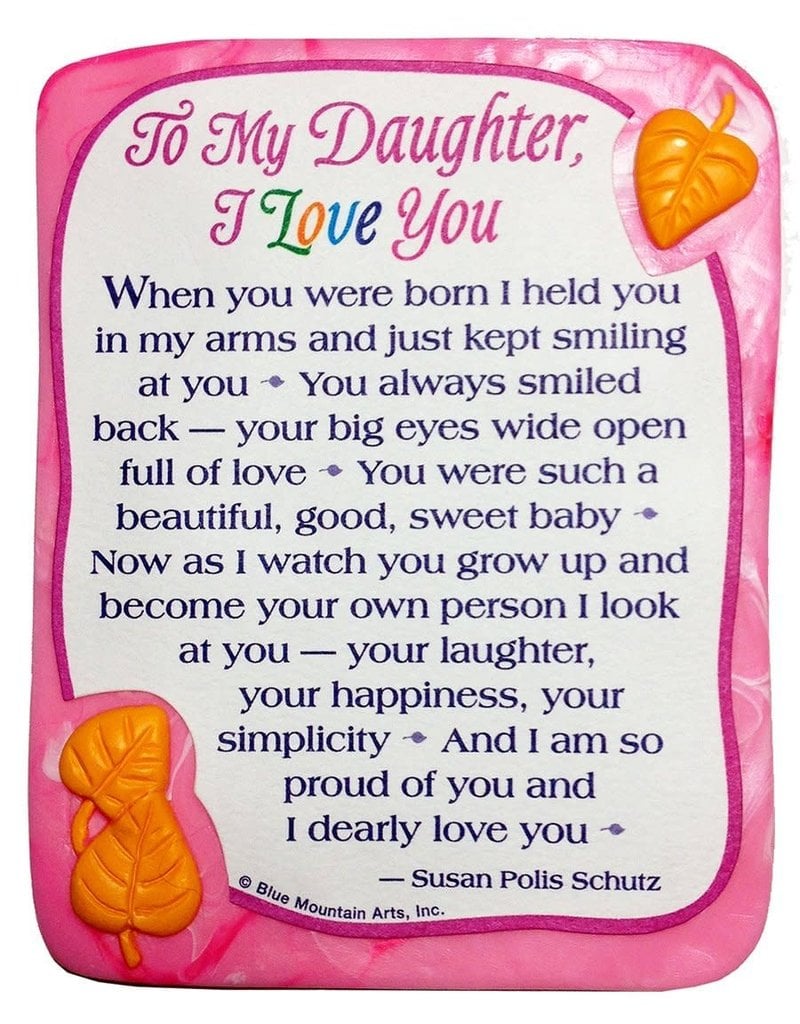 Daughter I Love You Magnet Amys Party Store