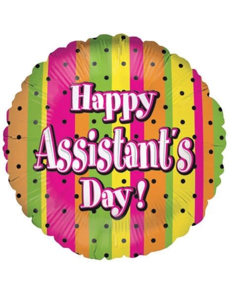 Happy Assistant S Day Mylar Balloon Amys Party Store