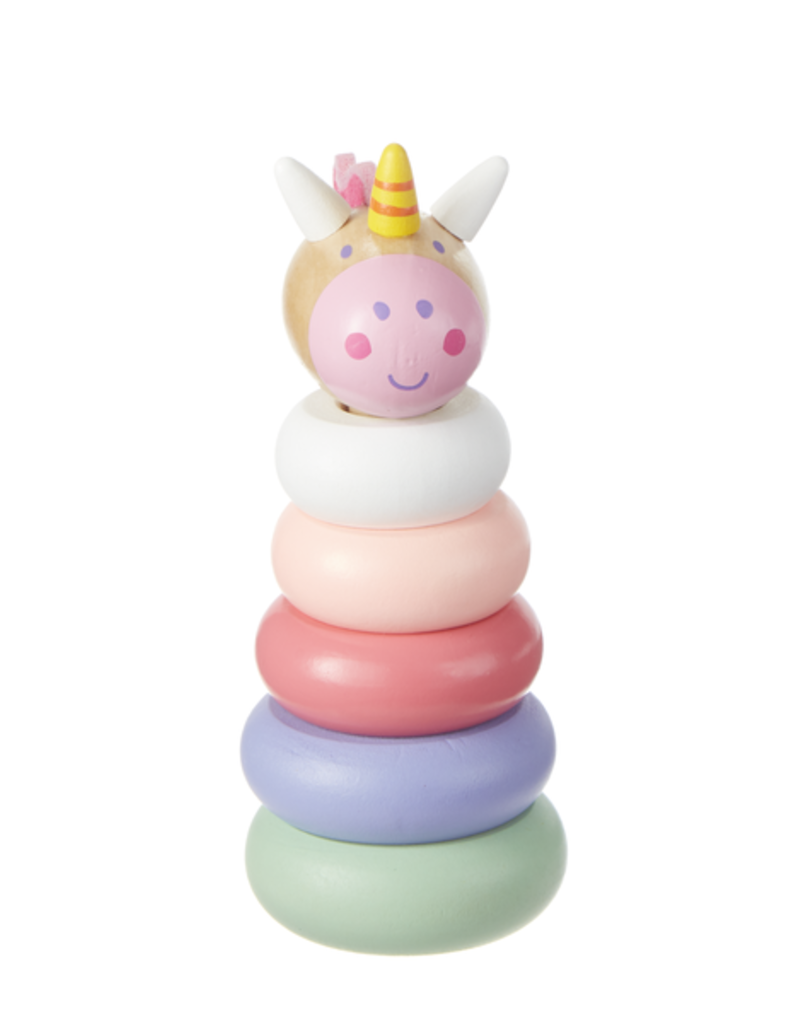 wooden unicorn toy