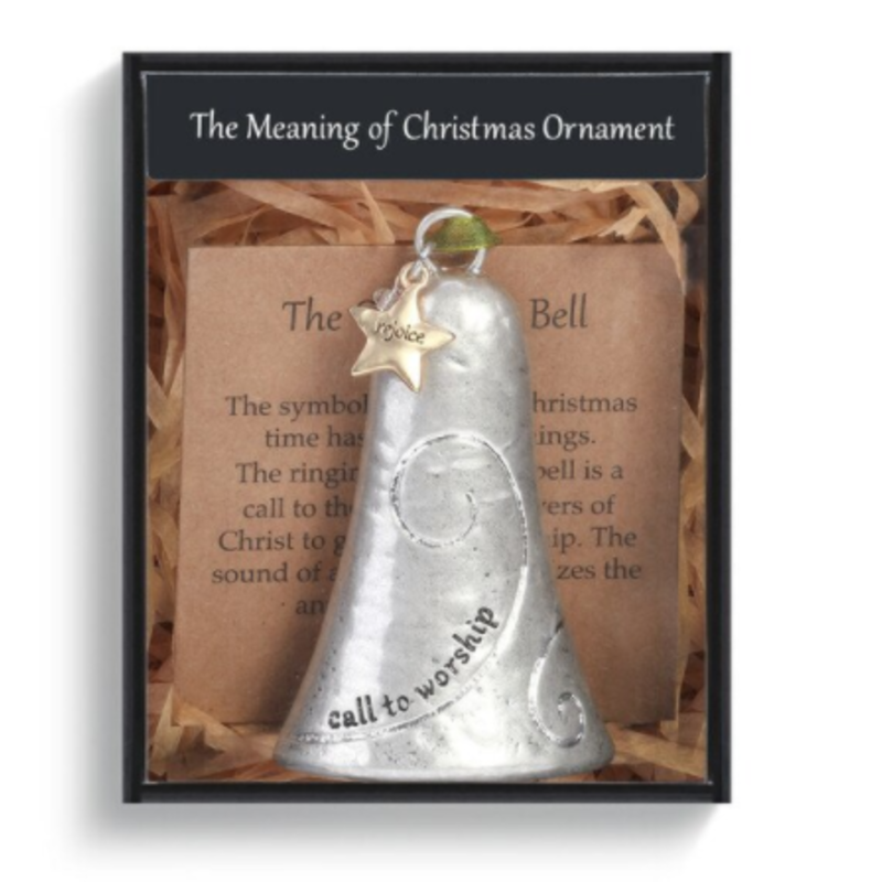 ****The Meaning of Christmas Ornament Bell