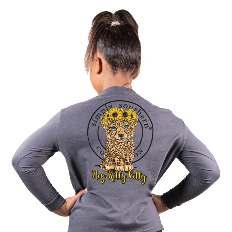 *****Simply Southern Long Sleeve Leopard Iron