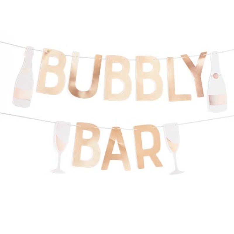 Cakewalk ****Bubbly Bar Garland Banner