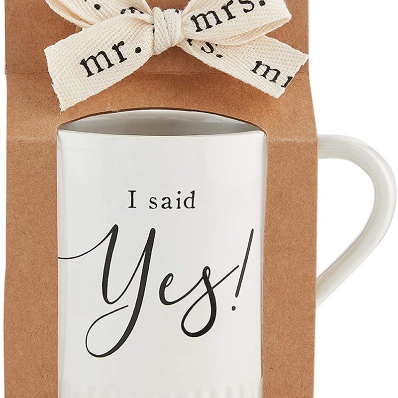 *****Said Yes Engaged Mug