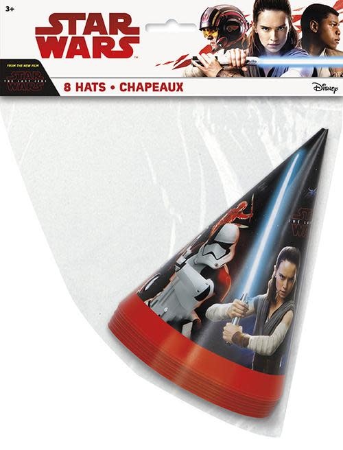 Star Wars Party Hats 8ct - Amys Party Store