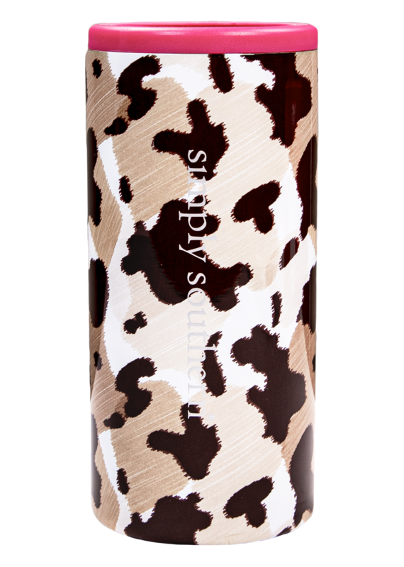 *****Simply Southern Slim Can Cooler Cow