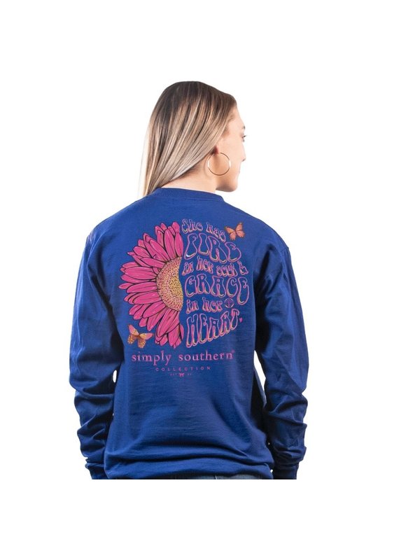 *****Simply Southern Long Sleeve Grace Midnight