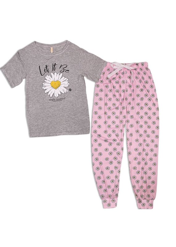 *****Simply Southern Girls PJs Let it Be Daisy
