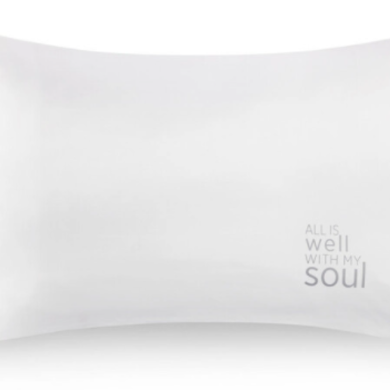 *****Satin Pillowcase All is Well With My Soul