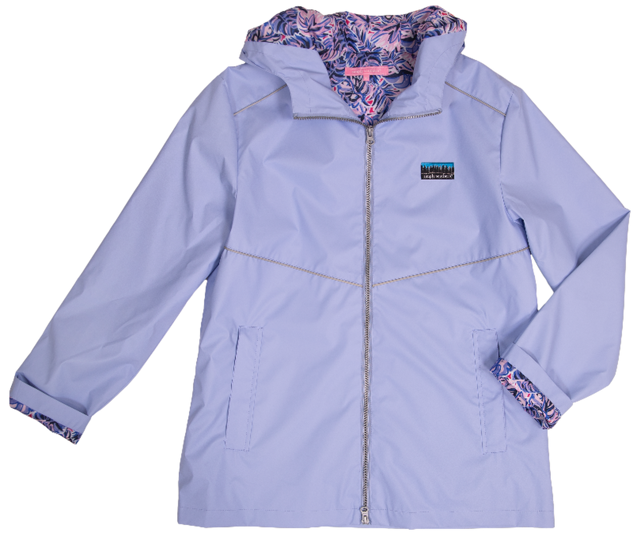 Simply Southern Rain Jacket Leaf - Amys 