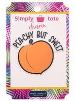 Simply Southern Simply Southern Tote Charms Peachy +