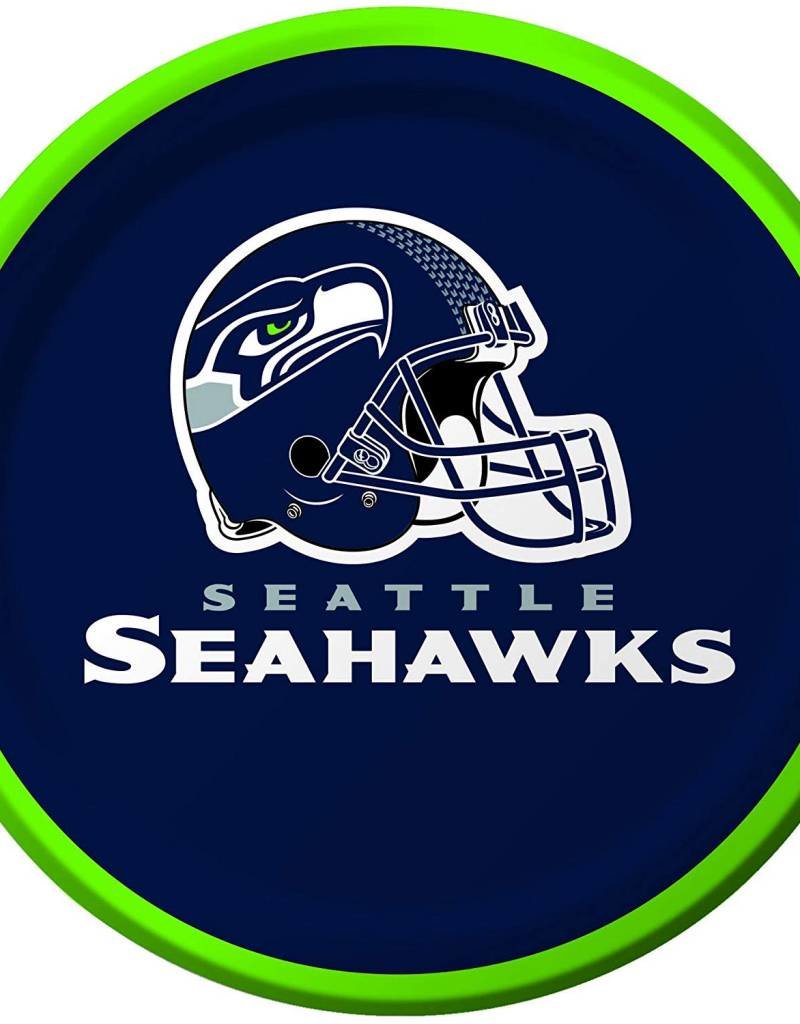 Seattle Seahawks 7 Dessert Plate Amys Party Store