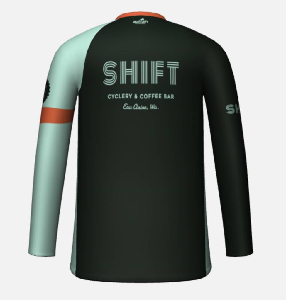 Shift Cyclery & Coffee Bar Men's AC Long Sleeve Free Ride Jersey