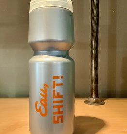Shift Cyclery & Coffee Bar SHIFT Water Bottle Silver 26 Oz by Purist
